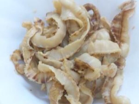 おつまみにぴったり ホタテのひもバターしょうゆ炒め レシピ 作り方 By ひい198090728 楽天レシピ